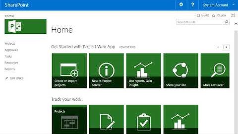 Create Projects in Project Web Apps