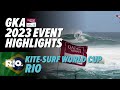 Kitesurfing in rio de janeiro  gka kitesurf world cup rio 2023