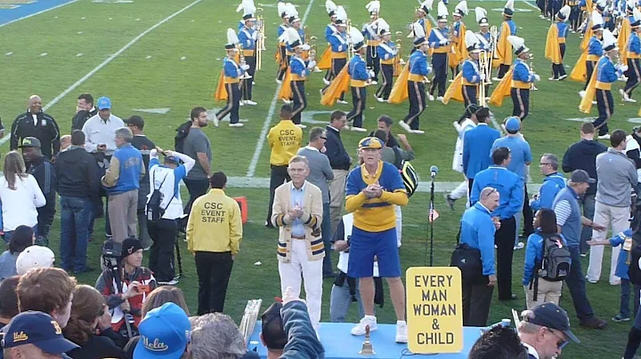 UCLA Alumni Cheerleader, Geof Strand last cheer