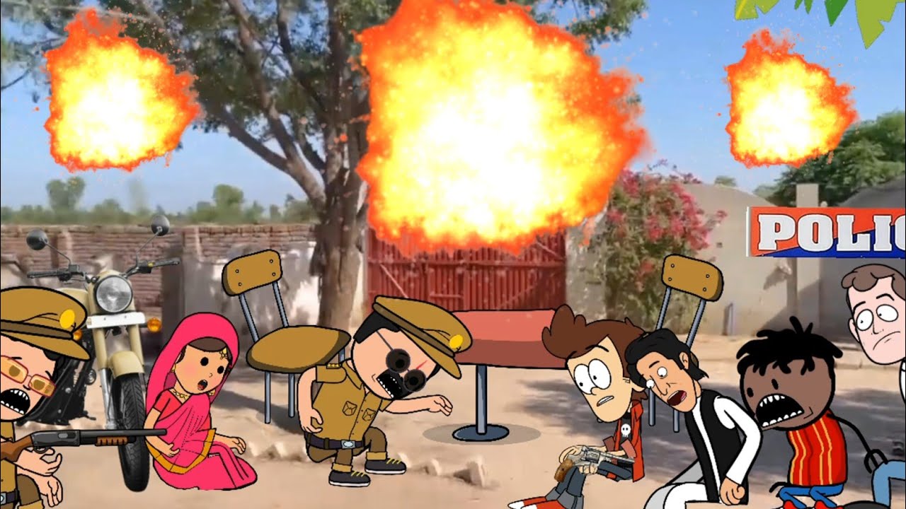 बस आदत खराब है। GONDA CARTOON