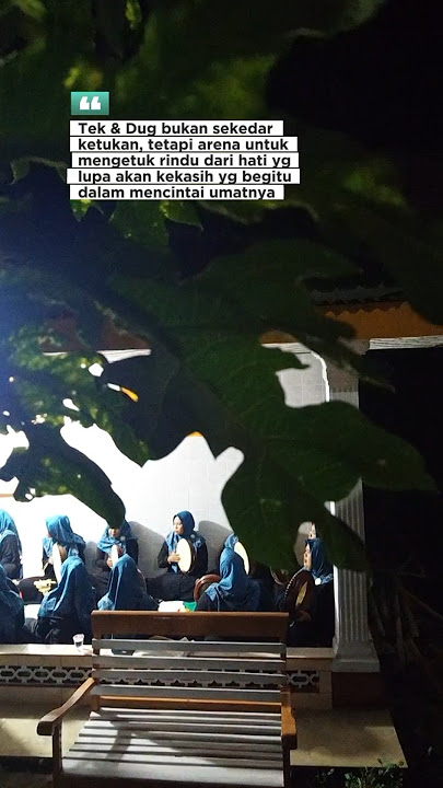 TEK DUG  🙂                      #sholawat #hadroh #shorts