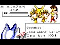 What if Leech Life and Wing Attack were buffed in Gen 1? Zubat Only, Pokemon Yellow