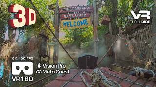 INCREDIBLE! 3D Jungle Mission Bellewaerde in 8K 3D VR180 - Camera Test CALF Visinse #applevisionpro