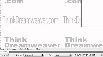 Learn how to create build an html5 div tag CSS3 web page from scratch using Dreamweaver CS5 part 3