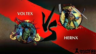 Shadow Fight 2 Vortex+Volcano vs Hermit+Lynx and Bodyguards screenshot 3