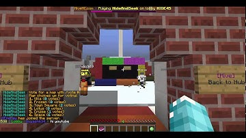 Minecraft HiveMC Server Part #1 Hide n Seek!