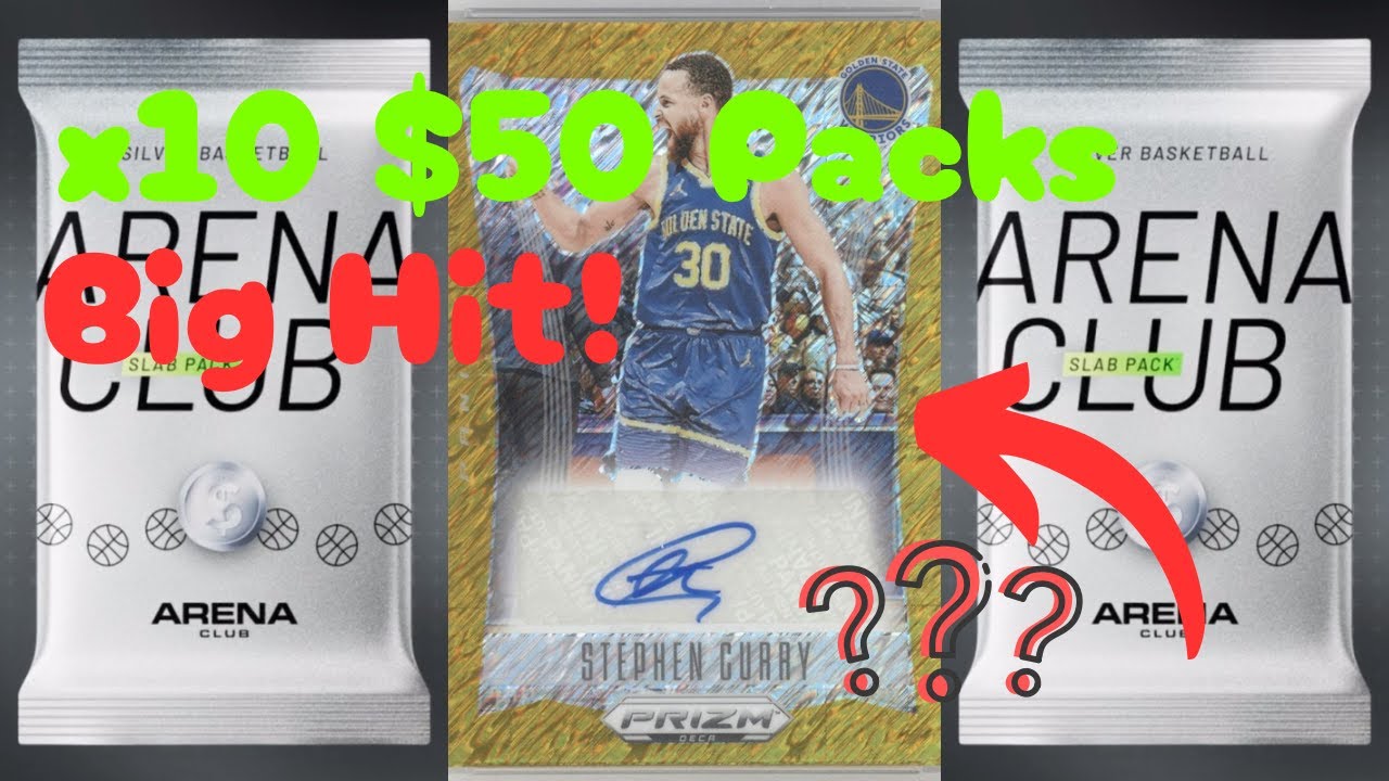 I Opened 10 $50 Basketball Arenaclub Packs and This Happened!