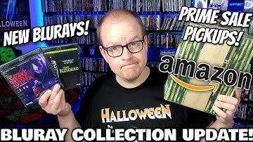 BLURAY COLLECTION UPDATE! | AMAZON PRIME PICKUPS AND NEW SYNAPSE BLURAYS!