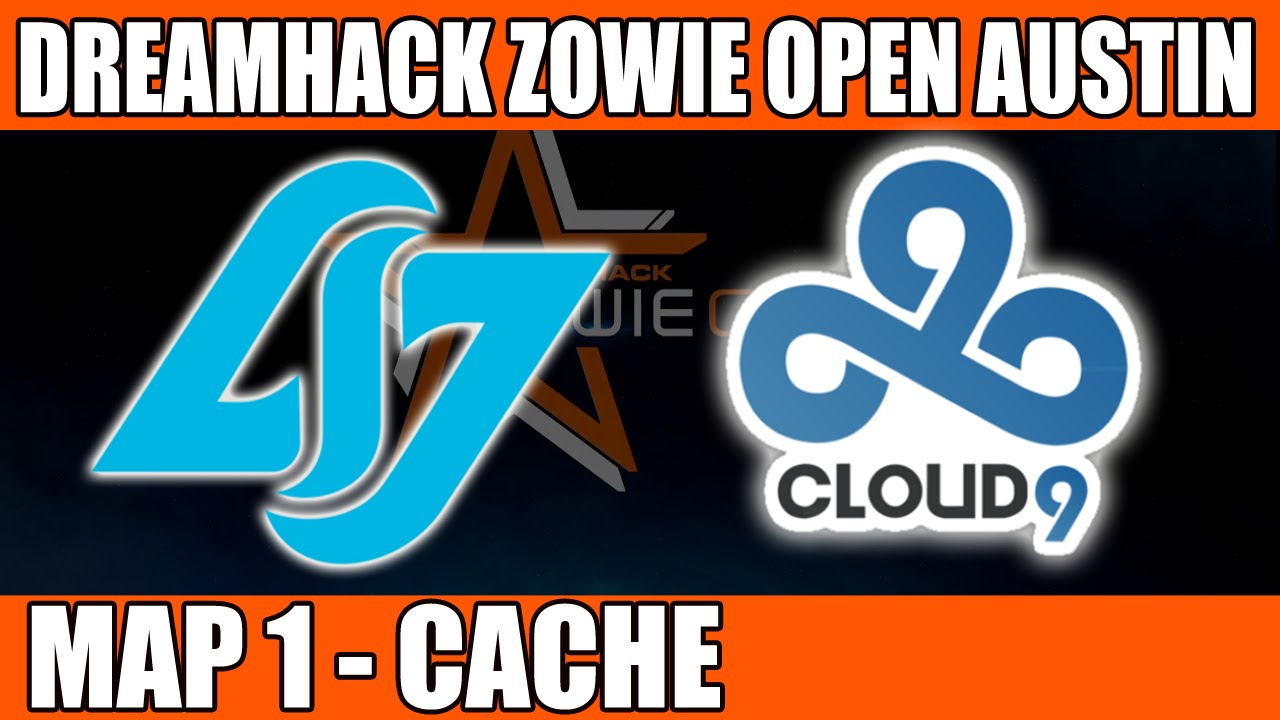CLG vs Cloud 9 | Map 1 (Cache) DreamHack Zowie Open Austin (7th May 2016)