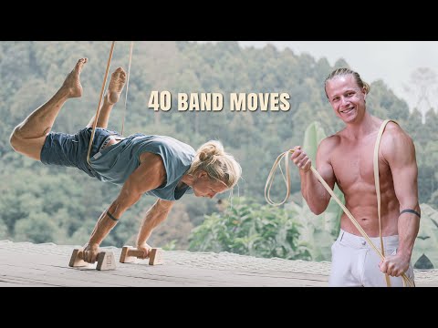 40 Best Resistance Band Exercises for Full-Body Calisthenics & Bodyweight Training
