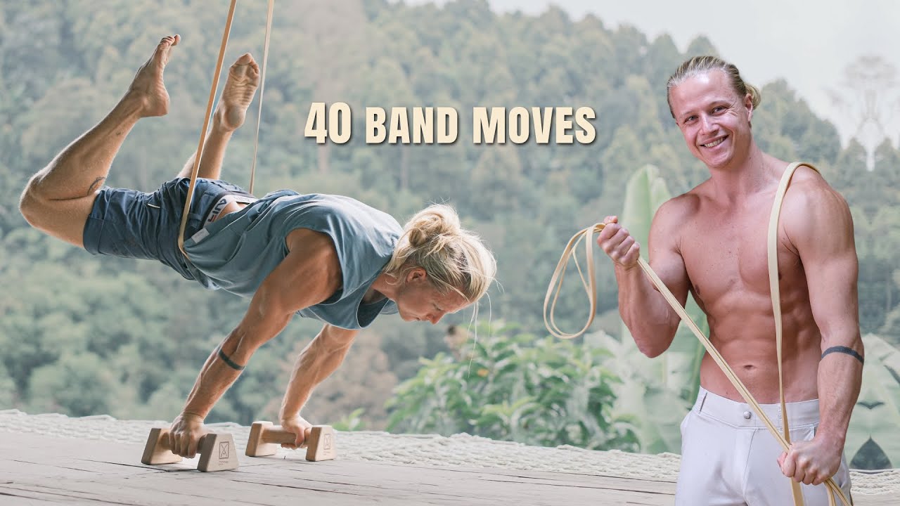 40 Best Resistance Band Exercises for Full-Body Calisthenics & Bodyweight Training