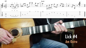 Minor Swing Gypsy Jazz Guitar Licks - Part 2