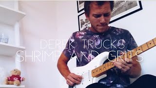 Derek Trucks - Shrimp and Grits - guitar solo cover