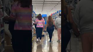 Caught her looking in 4k at Walmart 👀😂 #shorts