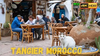 Tangier - Morocco: the GATEWAY to EUROPE - 4K HDR Walking Tour by LADmob 2,803 views 3 weeks ago 19 minutes