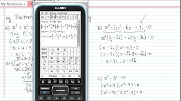 Spec   Solving Polynomials in C with Classpad