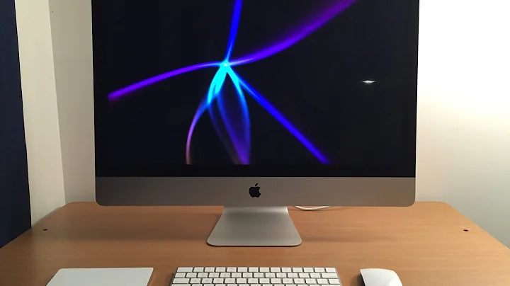 iMac 5K拆箱与设置指南