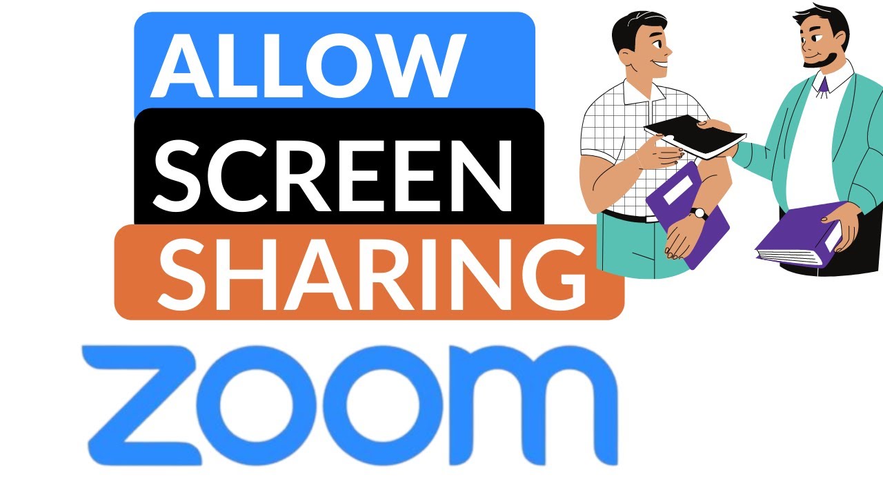 How to Allow Screen Sharing in Zoom YouTube