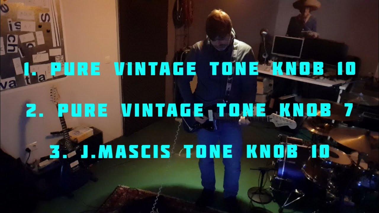 Fender pure vintage vs. j. mascis jazzmaster pickup comparison with shoegaze YouTube