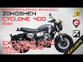 EXCLUSIVE MOTO WALKAROUND EP 1: ZONGSHEN CYCLONE 400 2020 | SOON TO BE RUSI 400CC