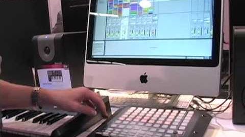 Akai Professional APC20 Winter NAMM 2010 Demo