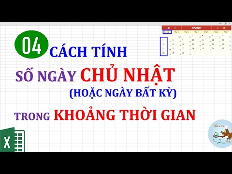 Video: Số ngày trong Excel là gì?