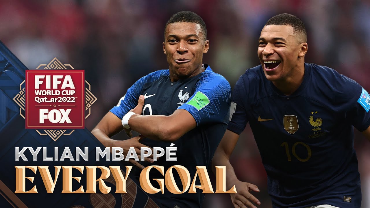 Kylian Mbappé Every World Cup goal in France career from 2018 to 2022 FOX Soccer