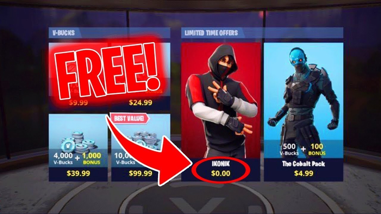 fortnite ikonik skin code