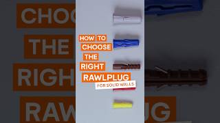 Which Rawlplug should you pick? Find out here! 🪛🔩 #DIY #Howto #BandQ