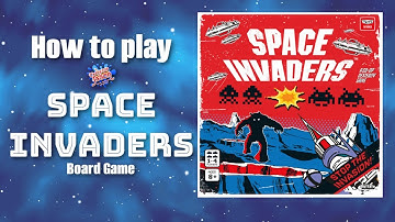 How to play Space Invaders Board Game
