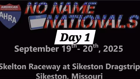 No Name Nationals 2025 Day 1 "Thursday"