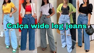 Looks com Calça Wide led / Looks para se inspirar