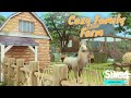 Семейная ферма🥕🐰│Строительство│Cozy Family Farm│SpeedBuild│NO CC [The Sims 4]