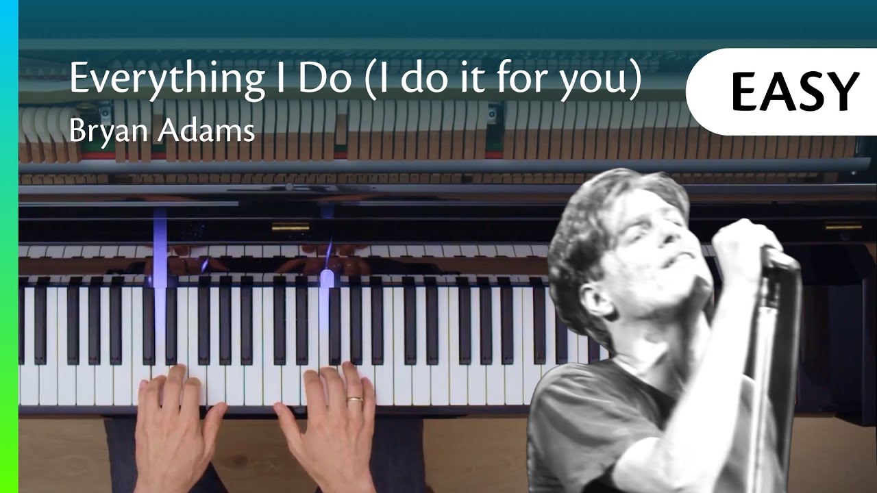 (Everything I Do) I Do It For You - EASY piano cover (+PDF) - YouTube