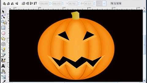 heathenX Inkscape Tutorials: episode 038 - Creating a halloween pumpkin image