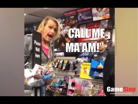 Transgender Female Screams at GameStop Employee | Heck Off, Commie!