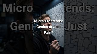 Micro-Frontends: Genius or Just Pain? 🤔 #shorts #tech #viralshorts #frontend #architecture #trending