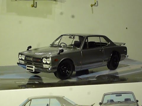 プラモデル完成品　日産スカイライン2000GTRハードトップ