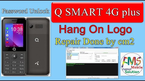 Q smart 4G plus Hang on Logo repair Done by | cm2 Password unlock with cm2