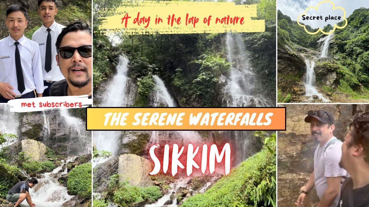 CHANGEY WATERFALLS IN WEST SIKKIM | DISCOVERING NEW WATERFALLS | EXPLORING WEST SIKKIM