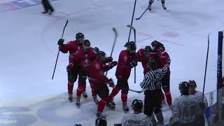 HIGHLIGHTY: Finále - 4 zápas - 5.4.2024 - UMB Hockey Team a Gladiators Trenčín (EUHL)
