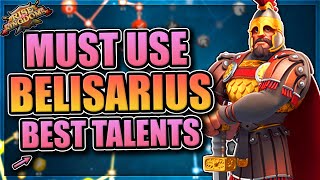 Belisarius Talents and Guide in Rise of Kingdoms [Top players use this epic]