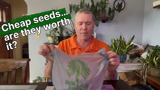 SAVE money---Buying seeds from Dollar Stores can be a game changer