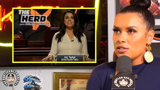 Joy Taylor on Why She Left "Undisputed" to Join "The Herd" w/ Colin Cowherd