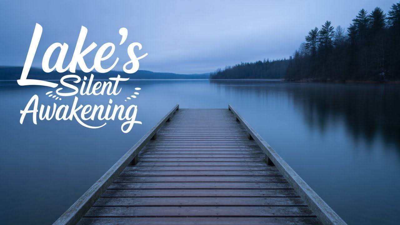 Misty Lake at Dawn 🌫️ Peaceful Morning Ambience | Chillout Music for Relax & Sleep