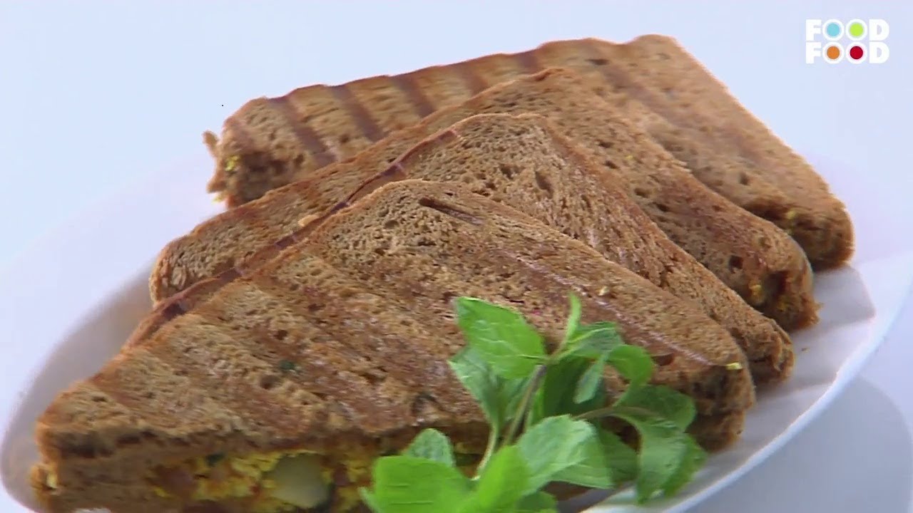 Beancurd Bhurjee Sandwich | Go Healthy | Chef Sanjeev Kapoor | FoodFood