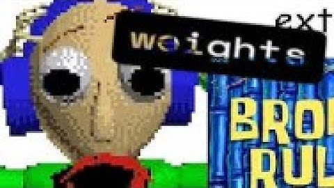 Baldi Broken Ruler With Extra Keyframes But Baldi Voiced by Mystman12 (AI)