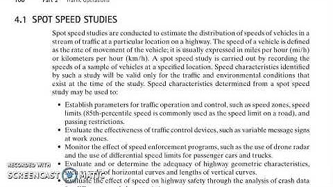 5 1 Traffic Engineering Studies