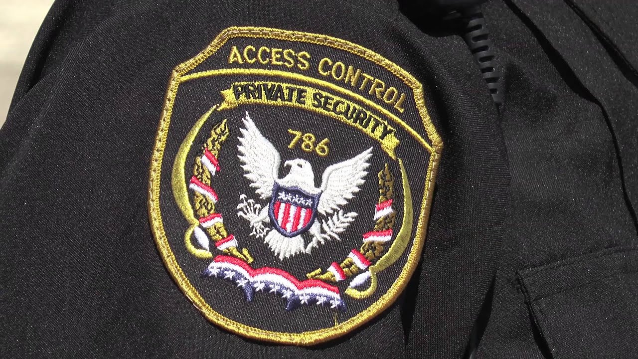 PRIVATE SECURITY OFFICER SHOULDER PATCH