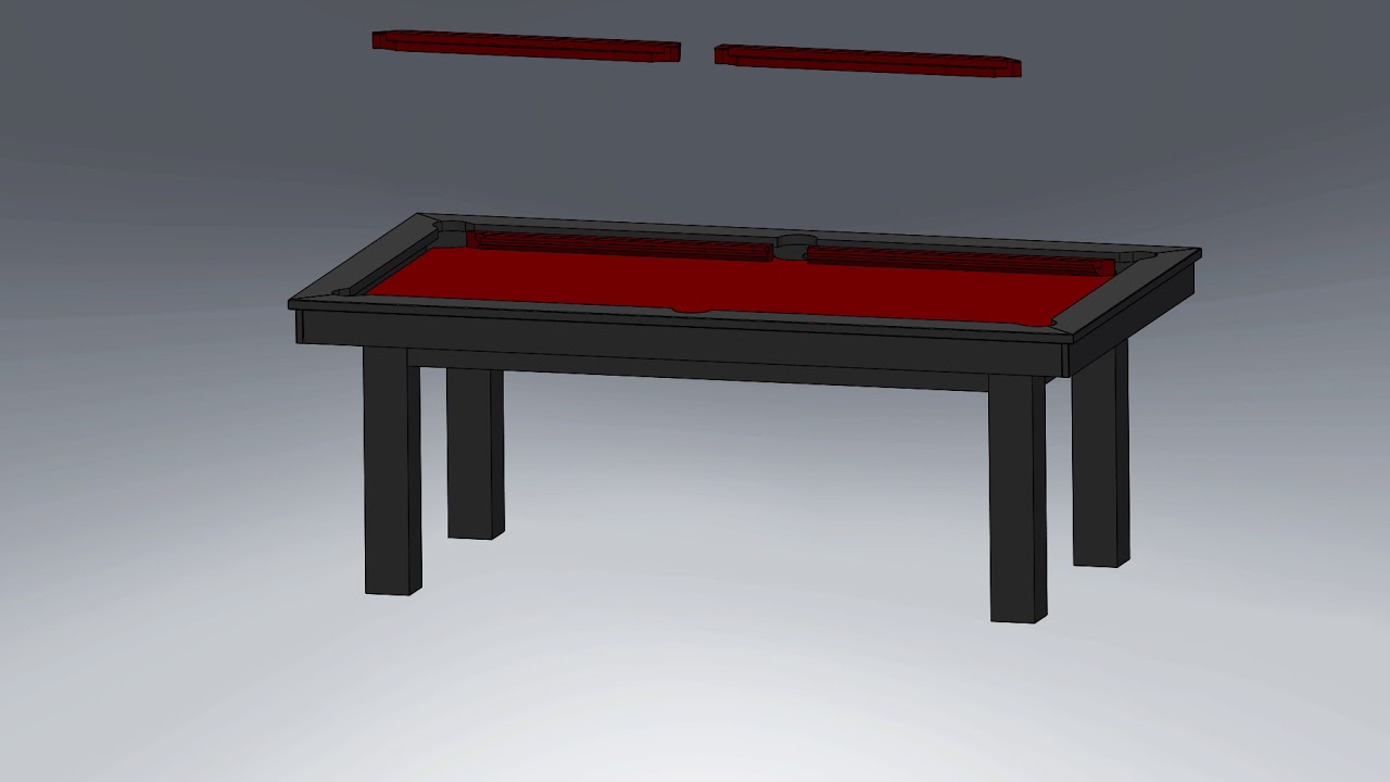 René Pierre Pool Table Lafite on video